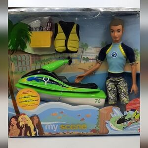 Barbie My Scene Jammin' in Jamaica Surfrider Giftset 2003 Mattel C4890 RARE Read